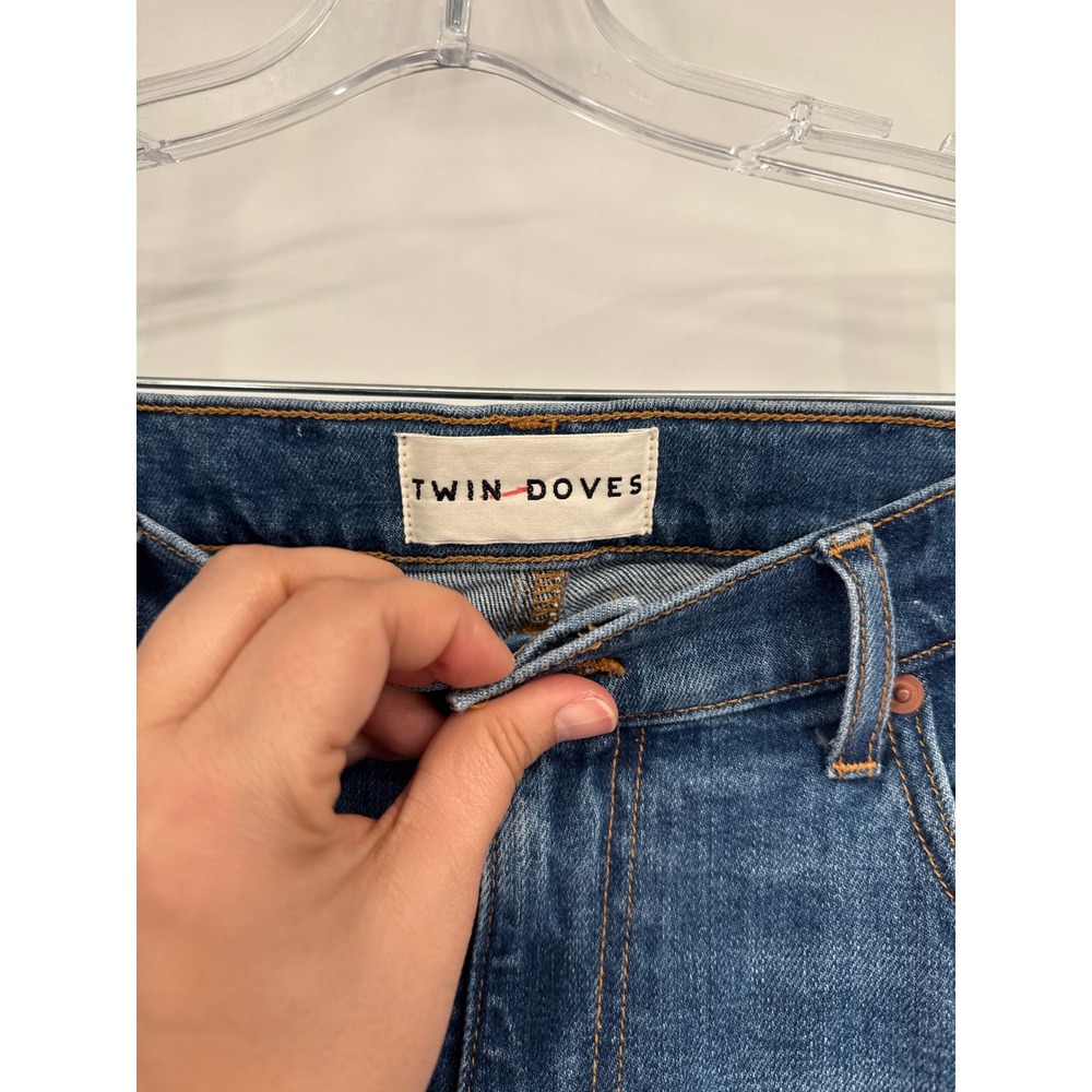 Emerson Fry Twin Doves Thrifter Gem Ankle Jeans Blue Denim NWT 29 - Picture 5 of 9